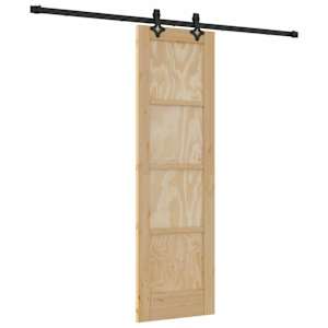 vidaXL Libisev uks ORKDAL 61 x 198,5 cm Toekas m&auml;nnipuit Naturaalne