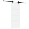 vidaXL Libisev uks ORKDAL 83 x 202 cm Toekas m&auml;nnipuit Valge