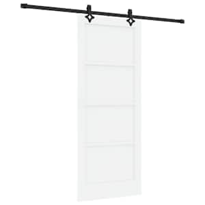 vidaXL Libisev uks ORKDAL 83 x 202 cm Toekas m&auml;nnipuit Valge