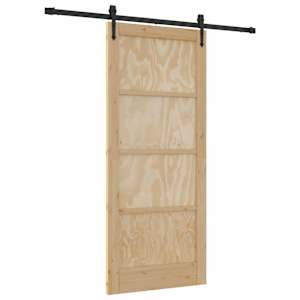 vidaXL Libisev uks ORKDAL 86 x 198,5 cm Toekas m&auml;nnipuit