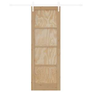 Posuvné dveře ORKDAL Přírodní a bílá 73,5 x 211 cm - obrázek 4