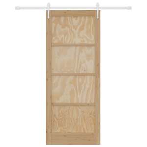 Posuvné dveře ORKDAL Přírodní a bílá 86 x 211 cm - obrázek 4
