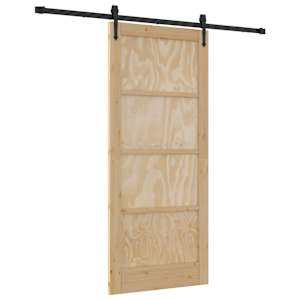 vidaXL Libisev uks ORKDAL 86 x 198,5 cm Toekas m&auml;nnipuit