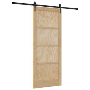 vidaXL Libisev uks ORKDAL 86 x 211 cm Toekas m&auml;nnipuit