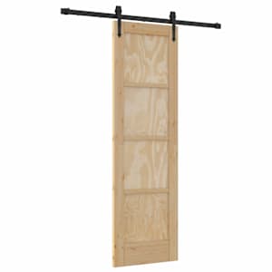 vidaXL Libisev uks ORKDAL 61 x 198,5 cm Toekas m&auml;nnipuit Naturaalne
