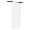 vidaXL Libisev uks ORKDAL 83 x 202 cm Toekas m&auml;nnipuit Valge