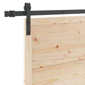 Posuvné dveře Přírodní 90 x 208 cm Masivní borovicové dřevo - obrázek 10