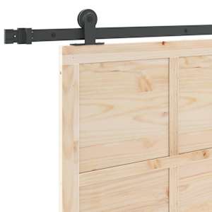 Posuvné dveře Přírodní 100 x 208 cm Masivní borovicové dřevo - obrázek 10