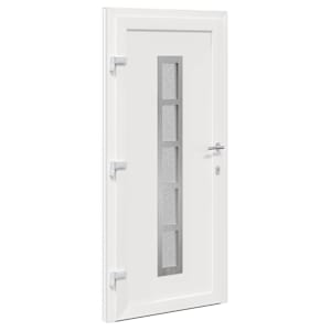 Přední dveře Antracitová 98 x 208 cm PVC - obrázek 10