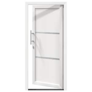Přední dveře Bílá 108 x 208 cm PVC - obrázek 6