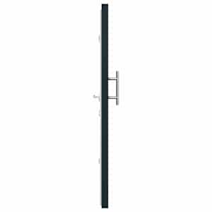 Přední dveře Antracitová 108 x 208 cm PVC - obrázek 9