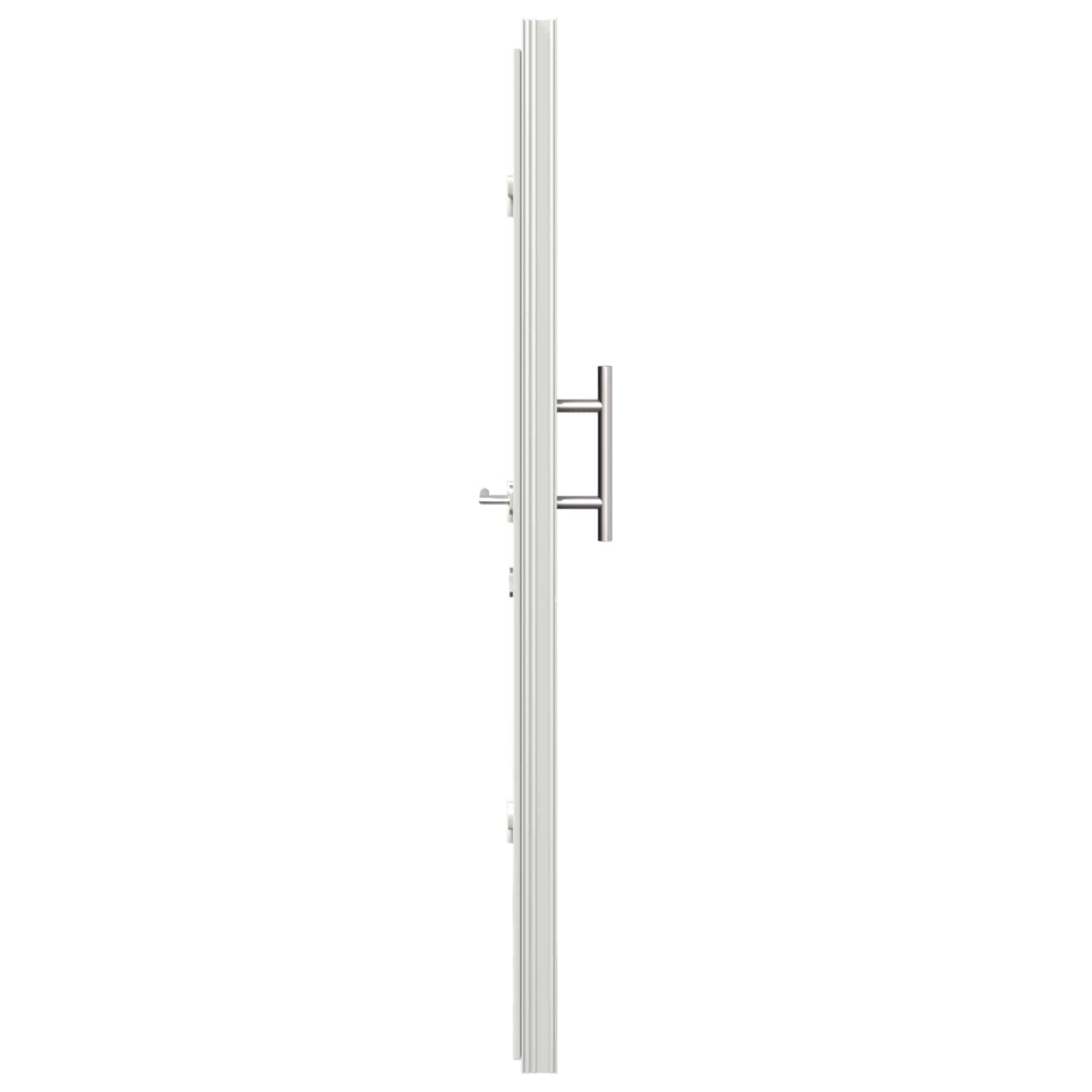 Přední dveře Antracitová 98 x 208 cm PVC - obrázek 9