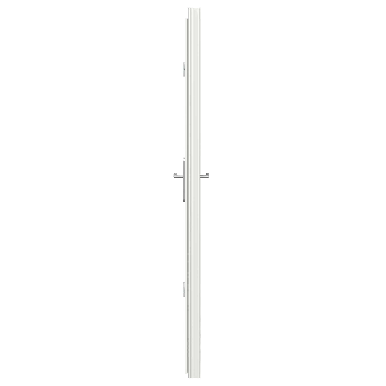 vidaXL Vordertür Weiß 108 x 208 cm PVC – Bild 9