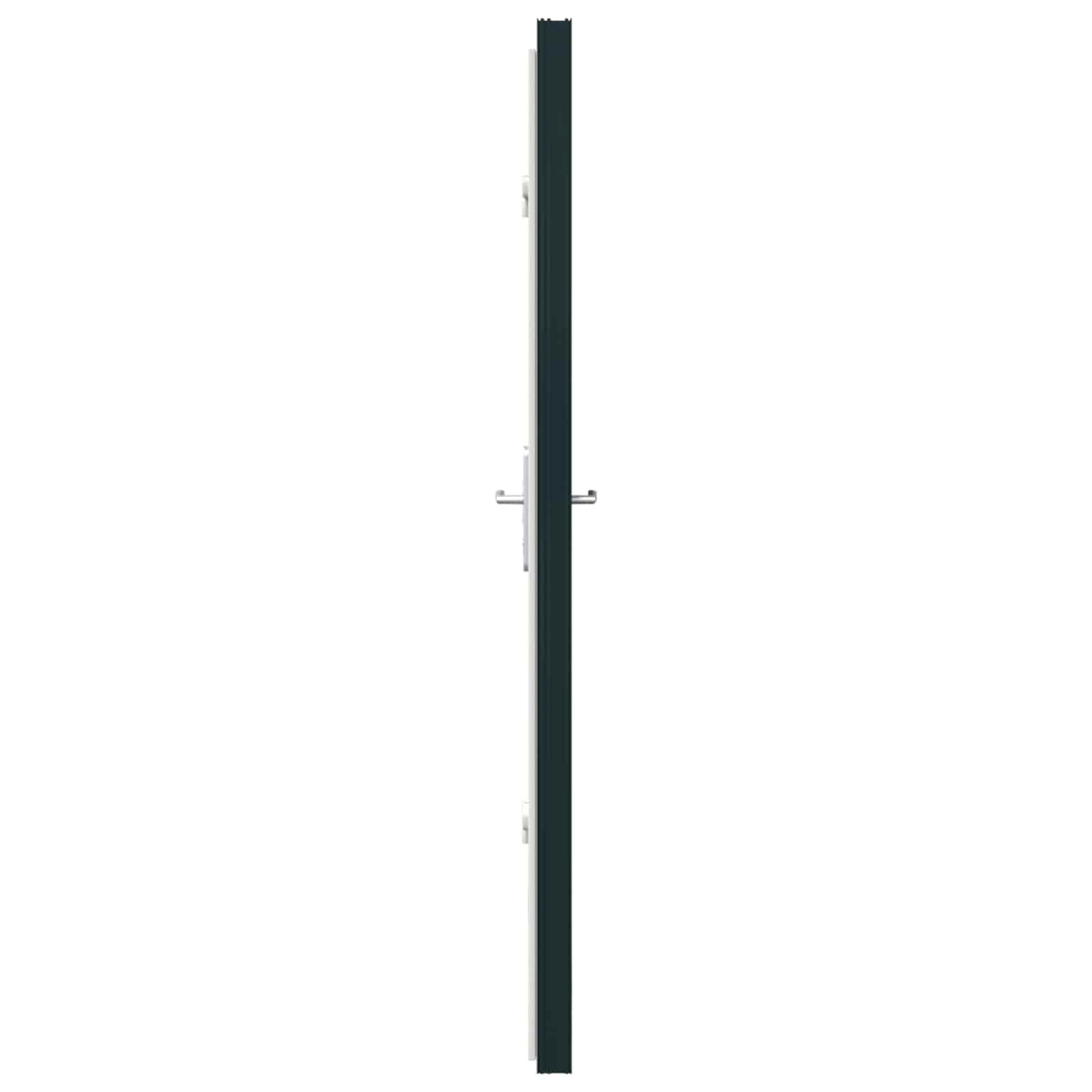 vidaXL Vordertür Anthrazit 98 x 208 cm PVC – Bild 9