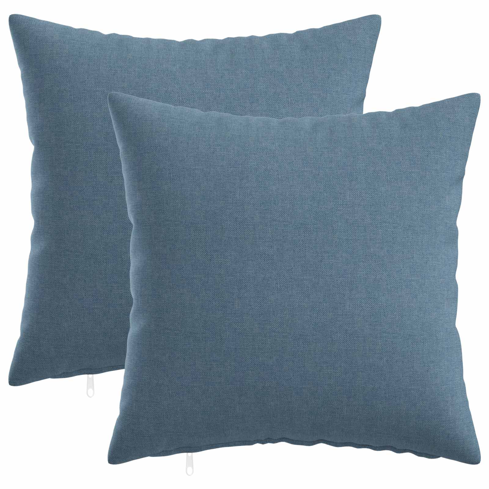 Kussen met kussen HEERLEN 2 st Jeans Blauw Stof image 1