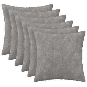 vidaXL Padi 6 tk HEERLEN Helehall 30 x 30 cm Mikrofliis