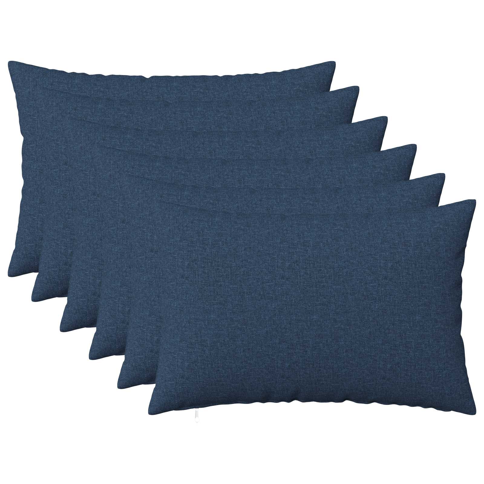 Kussen met kussen HEERLEN 6 st Blauw Stof