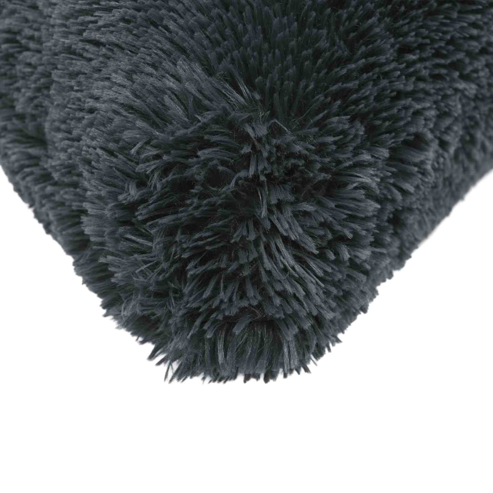 Kussen met kussen HEERLEN 2 st Antraciet PV Fleece image 4