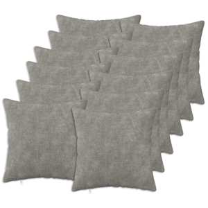 vidaXL Padi 12 tk HEERLEN Helehall 40 x 40 cm Mikrofliis
