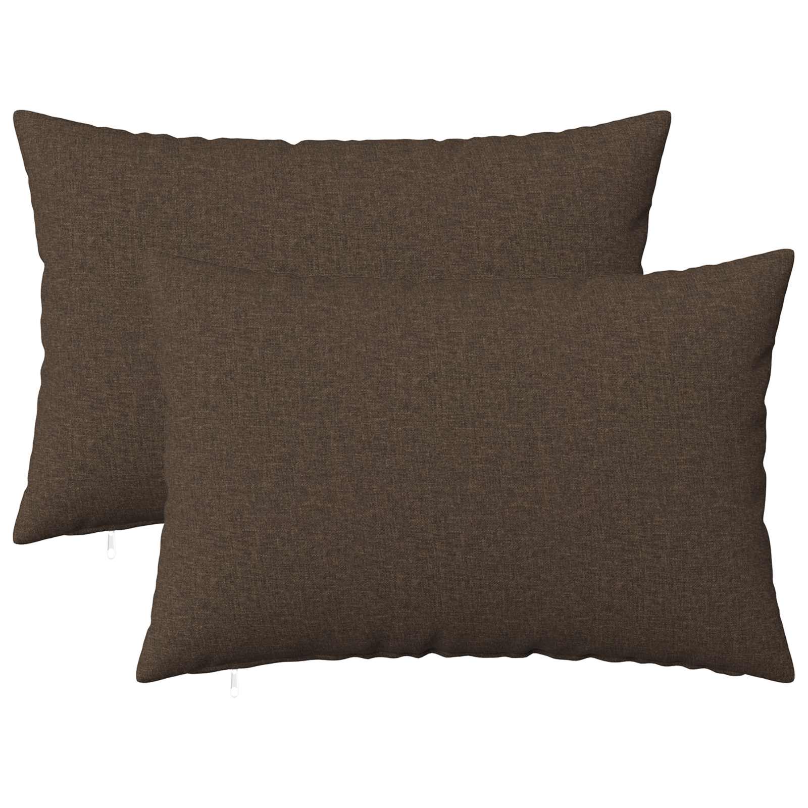 Kussen met kussen HEERLEN 2 st Taupe Stof image 1