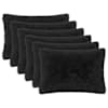 vidaXL Padi 6 tk HEERLEN Must 40 x 60 cm PV Fliis