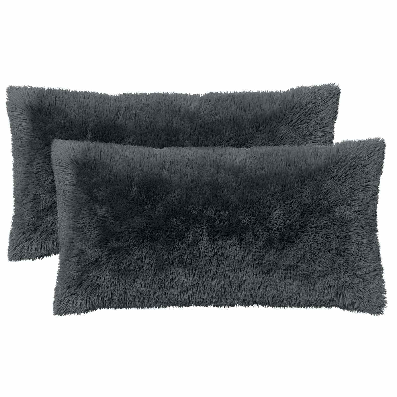 Kussen met kussen HEERLEN 6 st Antraciet PV Fleece image 1