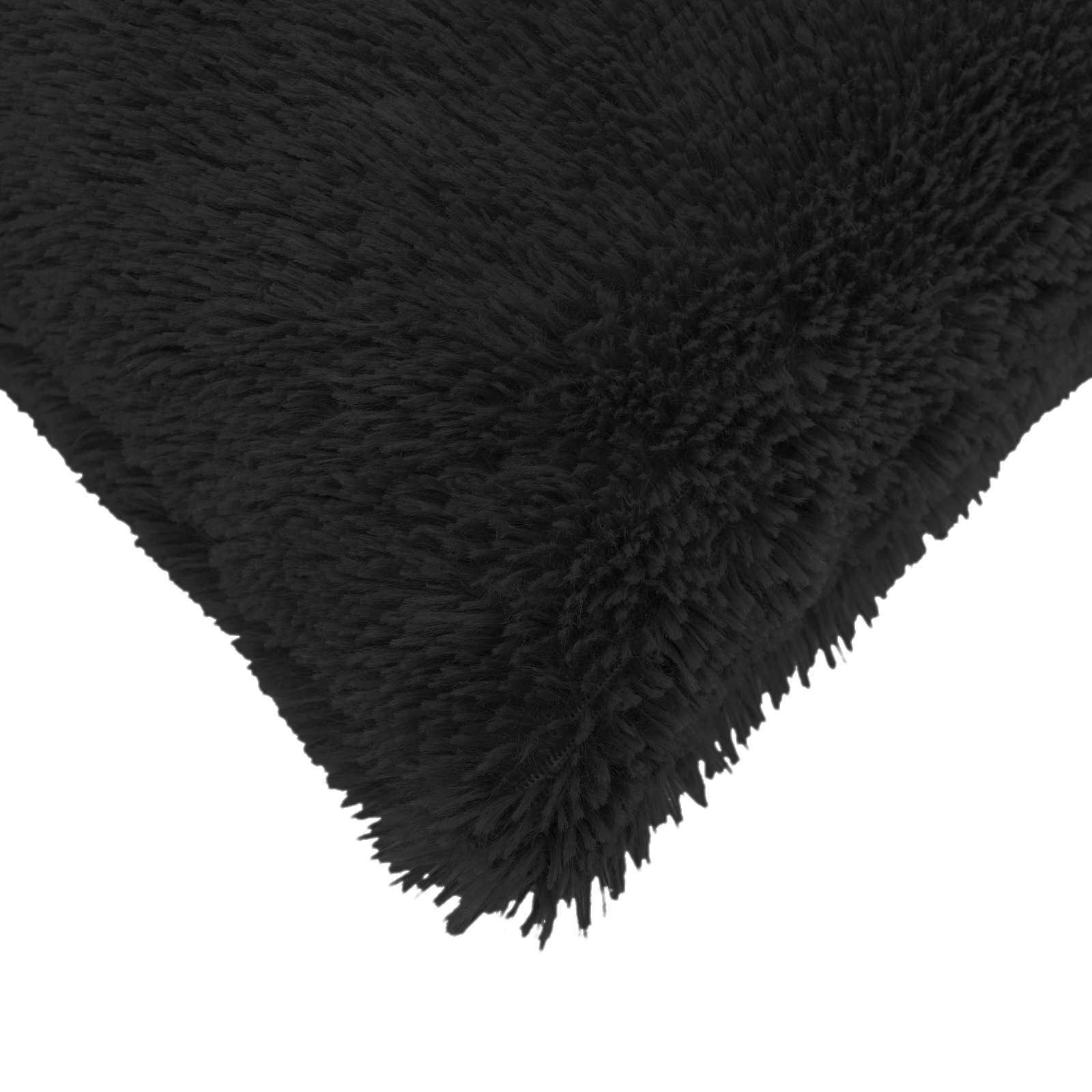 Kussen met kussen HEERLEN 2 st Zwart PV Fleece image 4