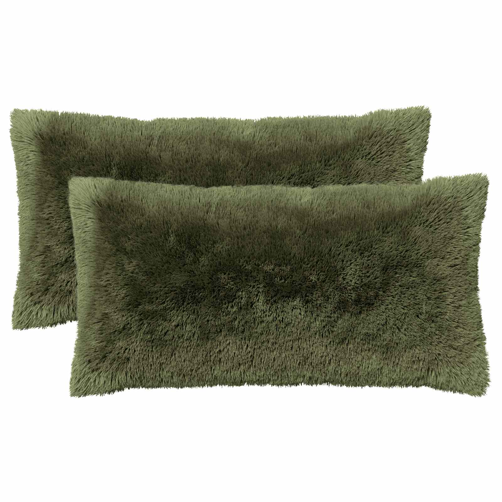 Kussen met kussen HEERLEN 2 st Groen PV Fleece image 2