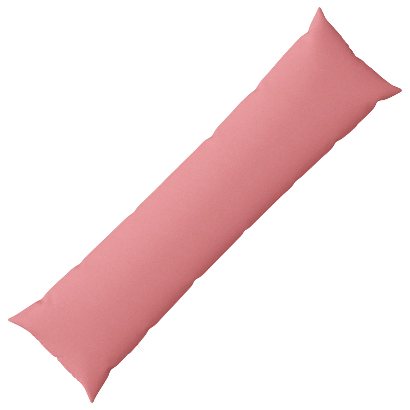 vidaXL Polštář s polštářem HEERLEN Růžová 40 x 145 cm Textil