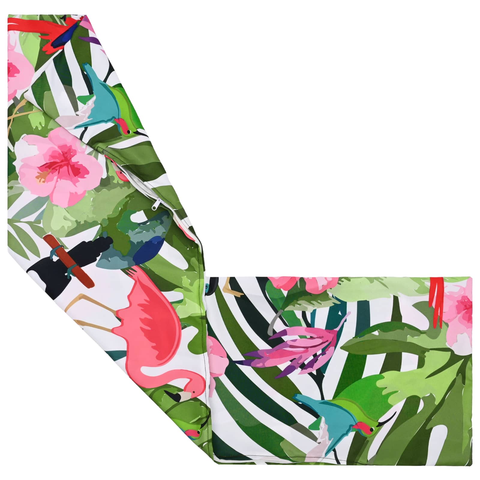 Blazina z blazino HEERLEN večbarvno 40 x 145 cm Poliester