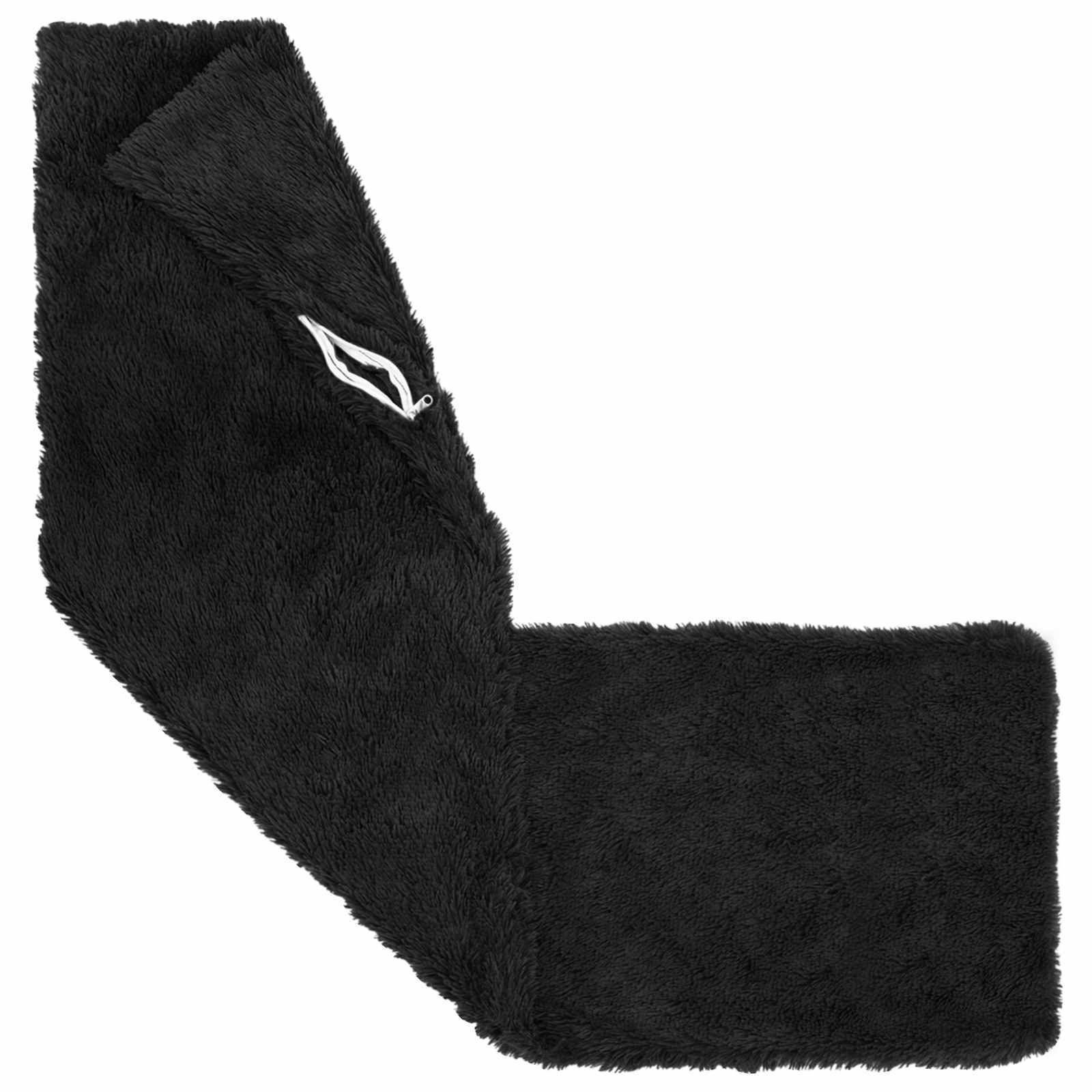 Kussen met kussen HEERLEN Zwart 40 x 145 cm PV Fleece image 3