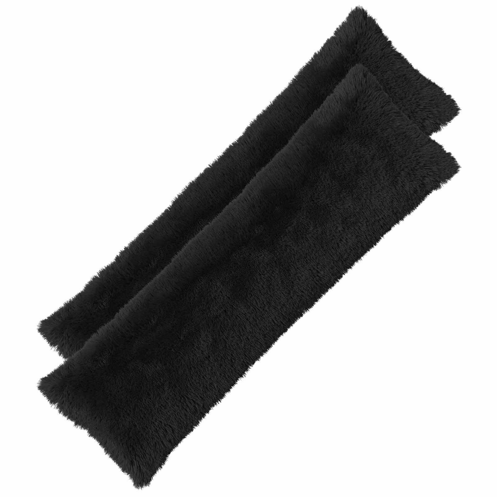 Kussen met kussen HEERLEN Zwart 40 x 145 cm PV Fleece image 1