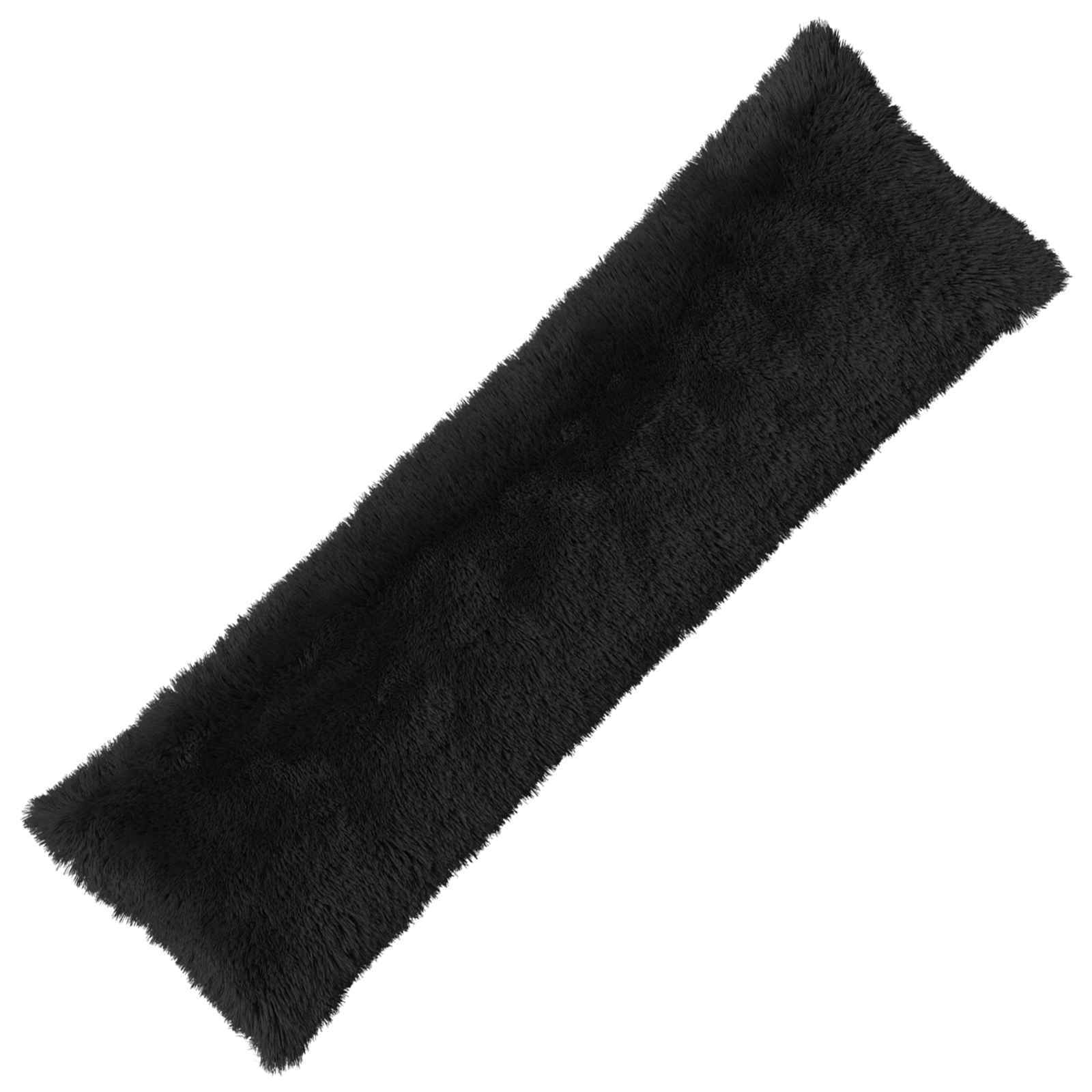 Kussen met kussen HEERLEN 2 st Zwart PV Fleece image 1