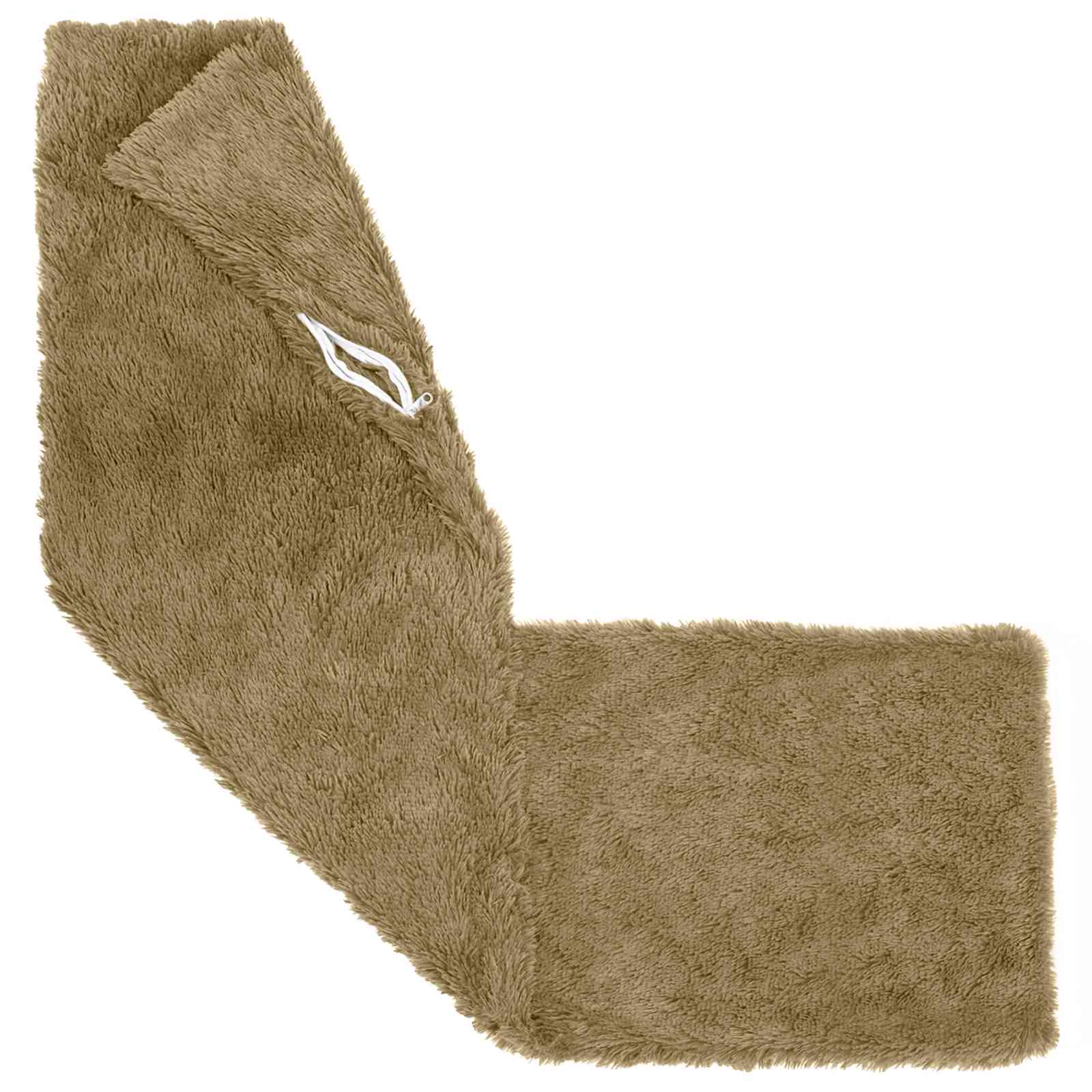 Kussen met kussen HEERLEN Lichtgrijs 40 x 145 cm PV Fleece image 3