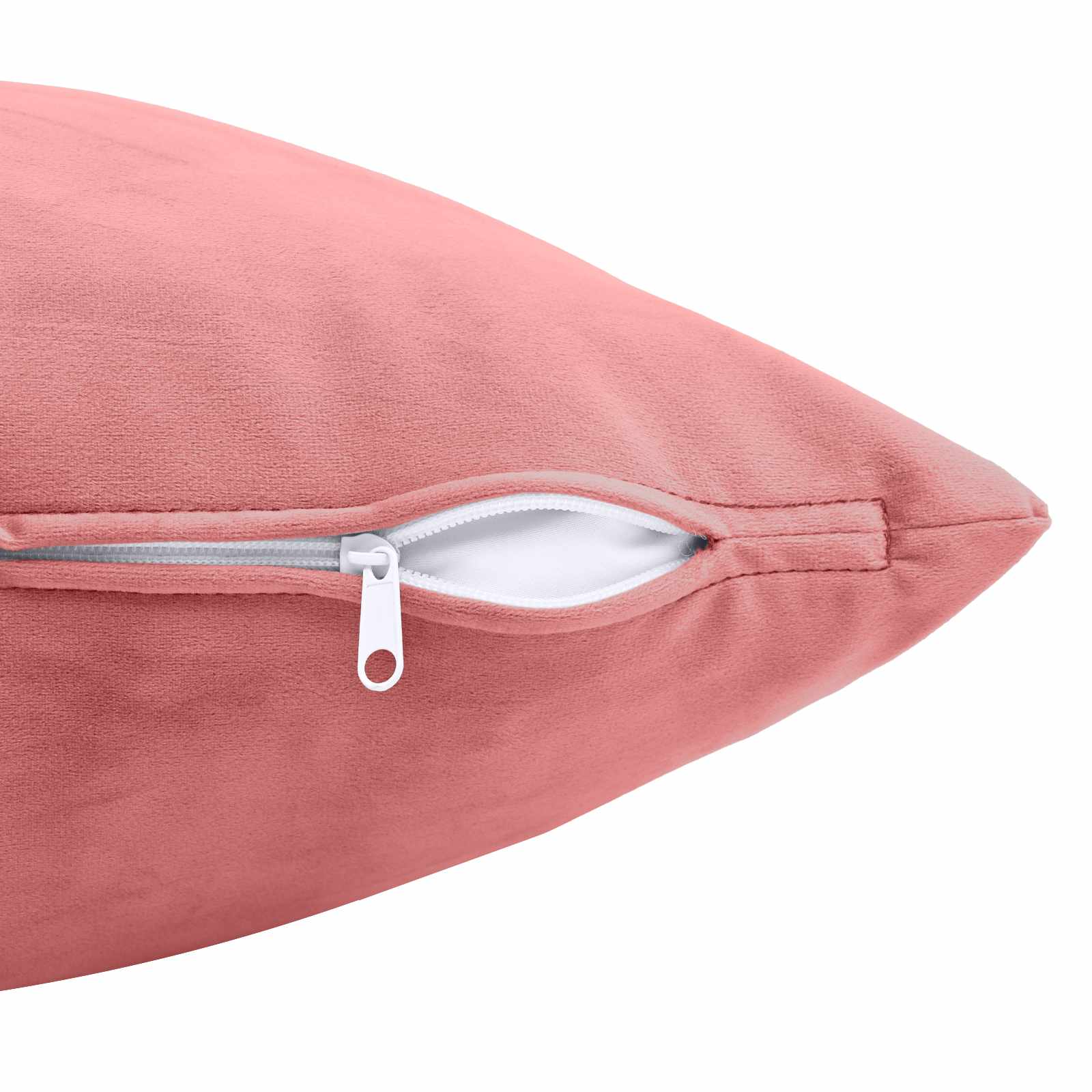 Kussen met kussen HEERLEN 6 st Roze fluweel image 5