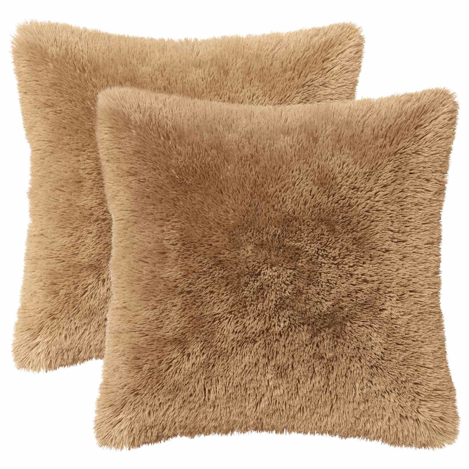 Kussen met kussen HEERLEN 6 st Taupe PV Fleece image 1