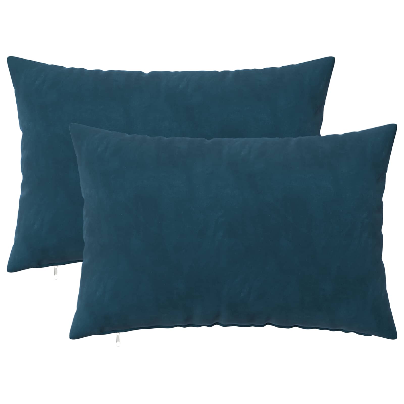 Kussen met kussen HEERLEN 2 st Blauw fluweel image 1