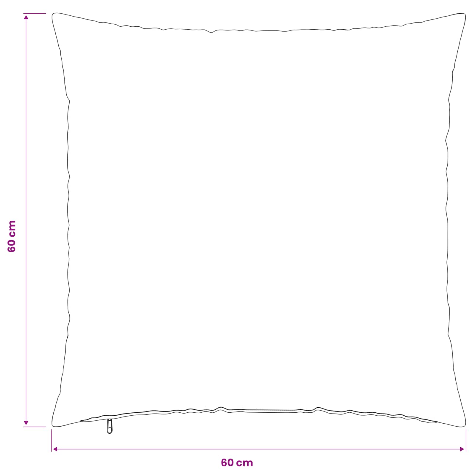 Kussen met kussen HEERLEN 2 st Taupe PV Fleece image 13