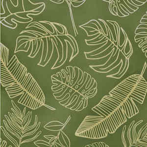 Odhazovací polštář 2 ks HEERLEN Listový design 65 x 65 cm - obrázek 14