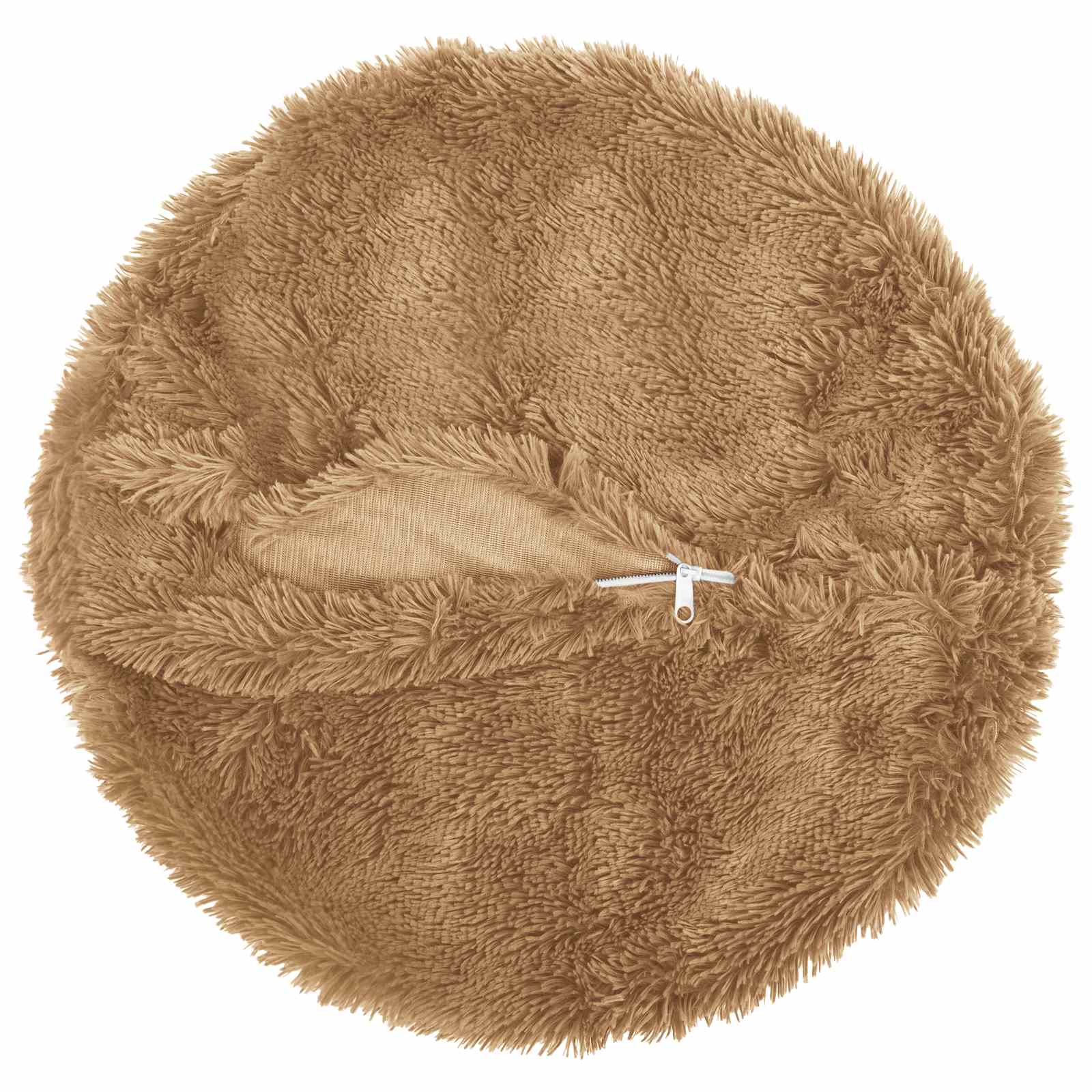 Kussen met kussen HEERLEN 6 st Taupe PV Fleece image 3