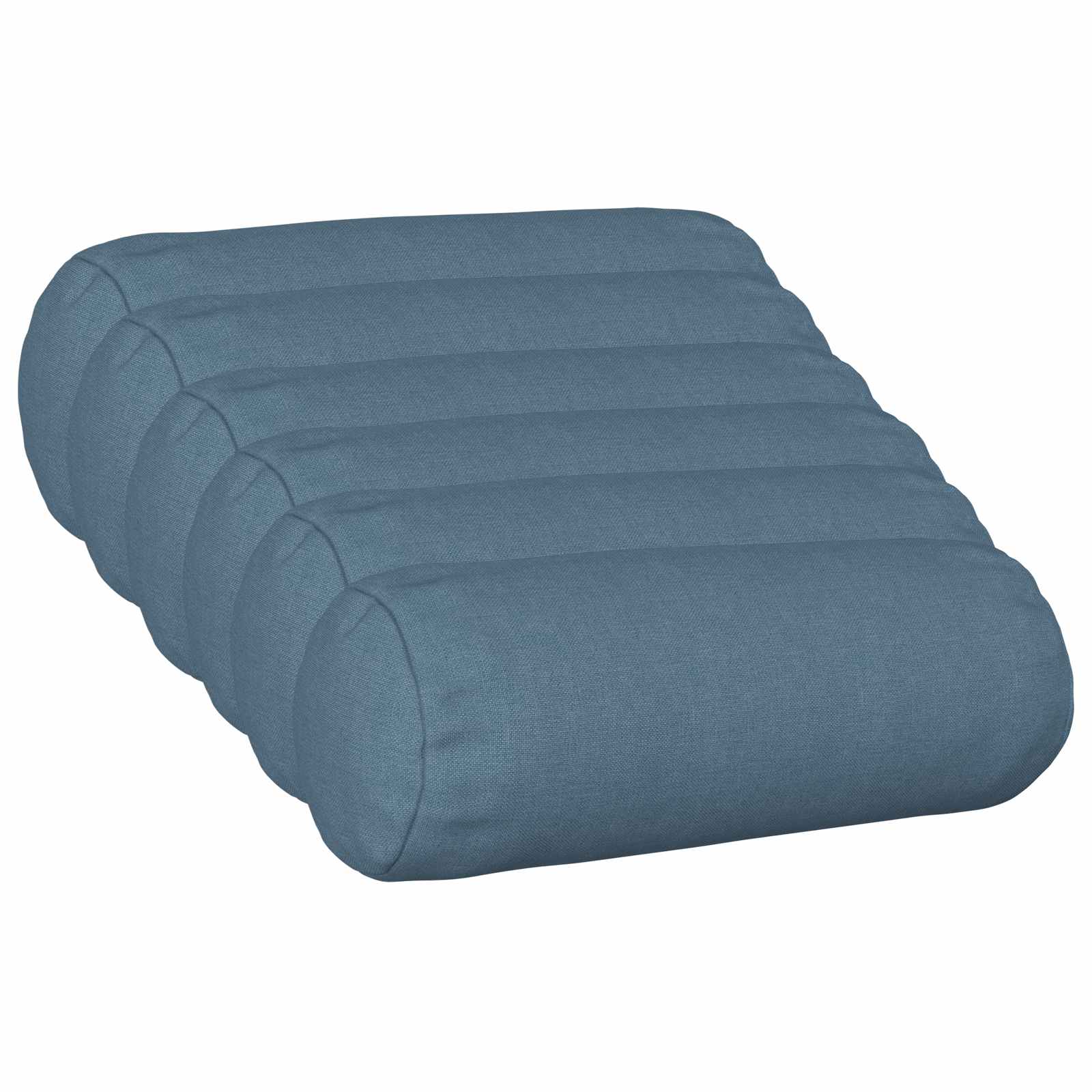 Kussen met kussen HEERLEN 6 st Jeans Blauw Stof
