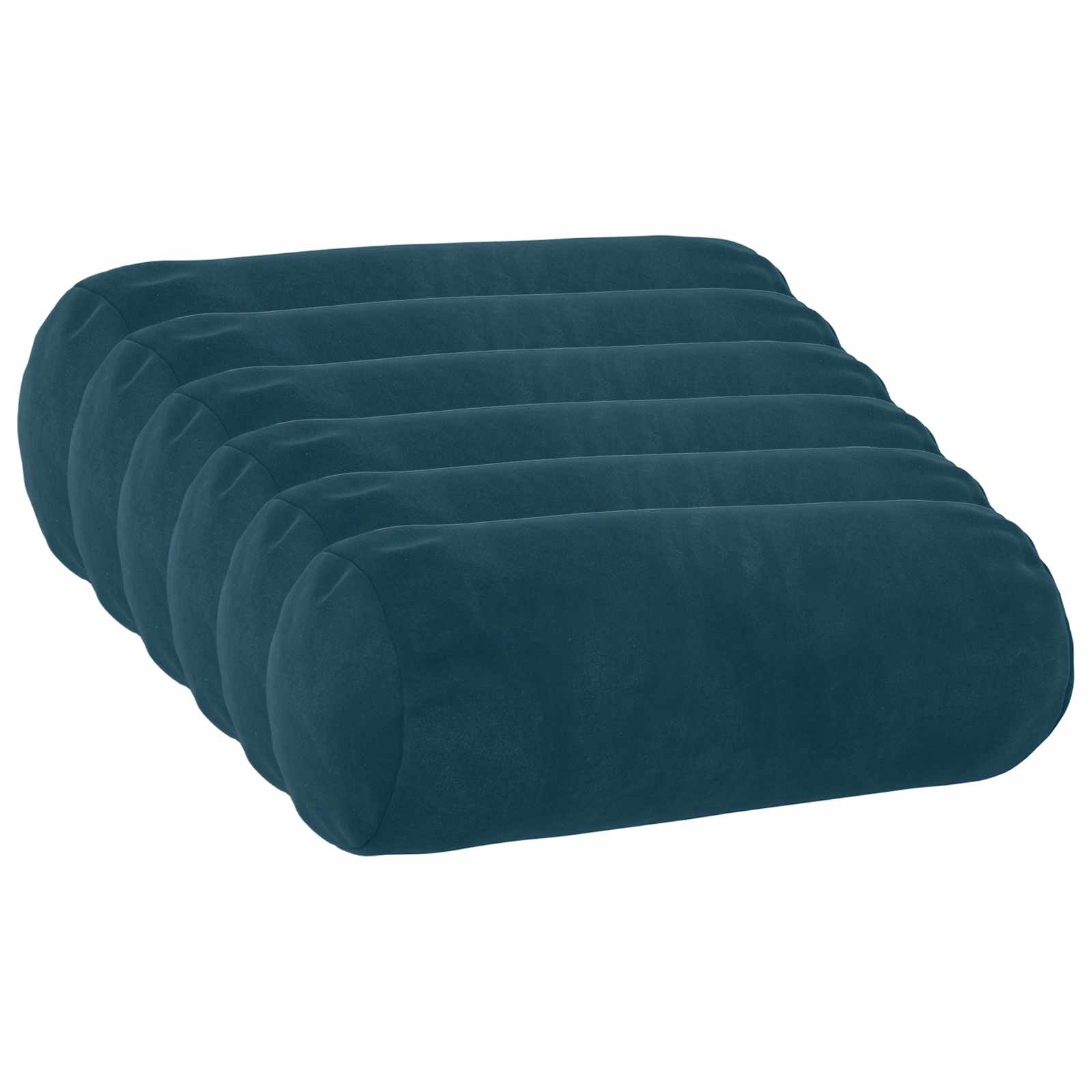 Kussen met kussen HEERLEN 6 st Blauw fluweel image 1
