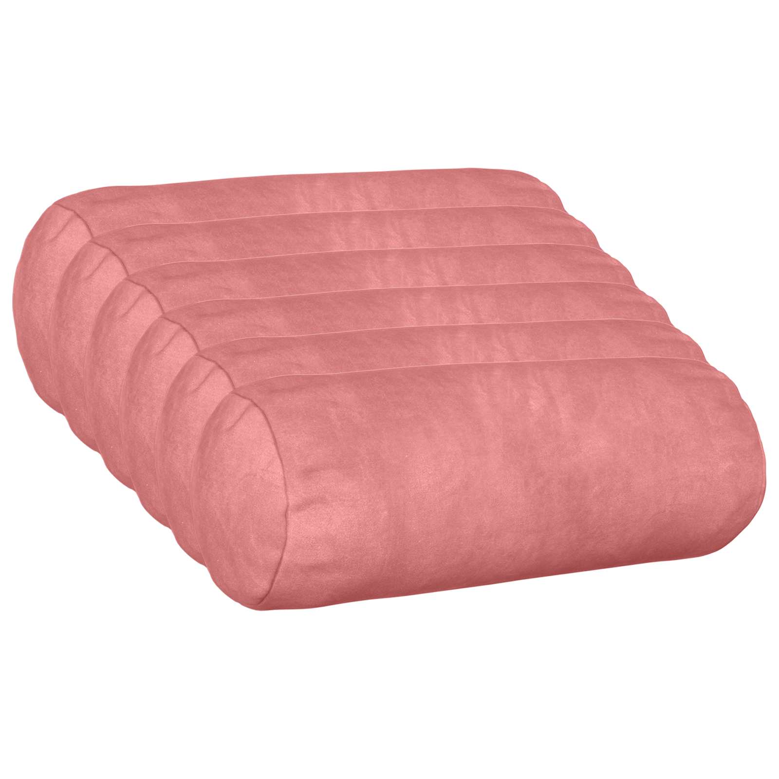 Kussen met kussen HEERLEN 6 st Roze fluweel image 2
