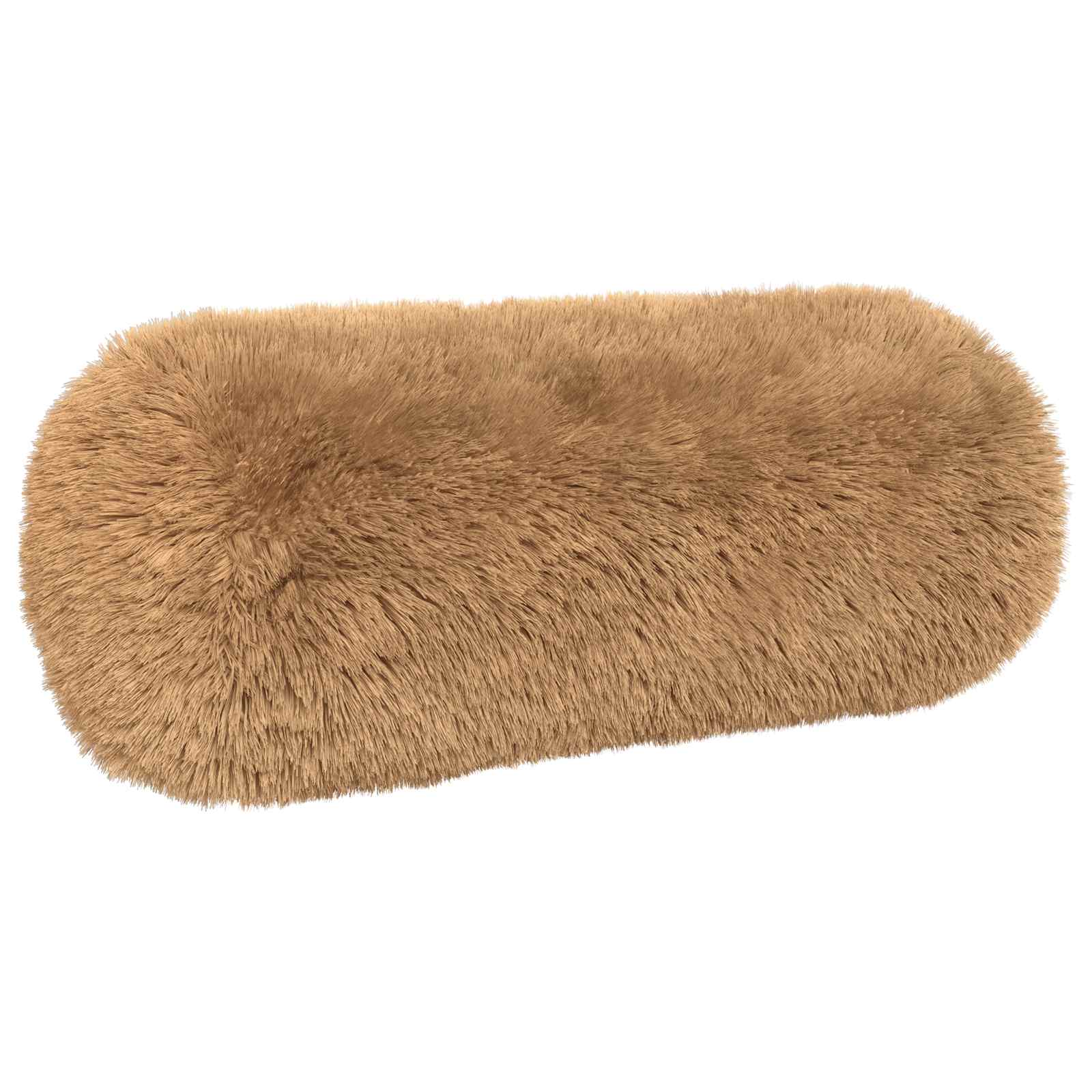 Kussen met kussen HEERLEN 2 st Taupe PV Fleece image 2