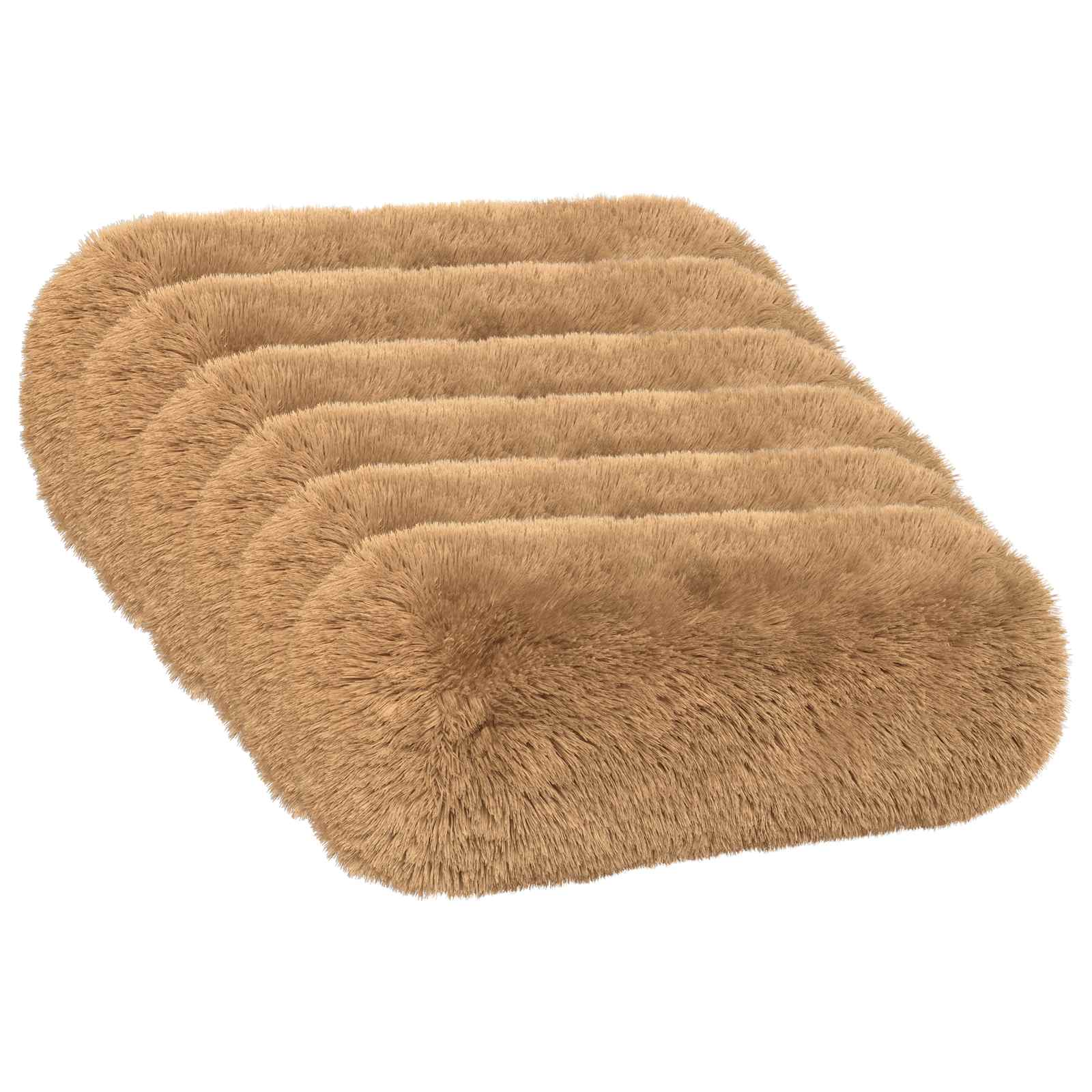 Kussen met kussen HEERLEN 6 st Taupe PV Fleece image 1
