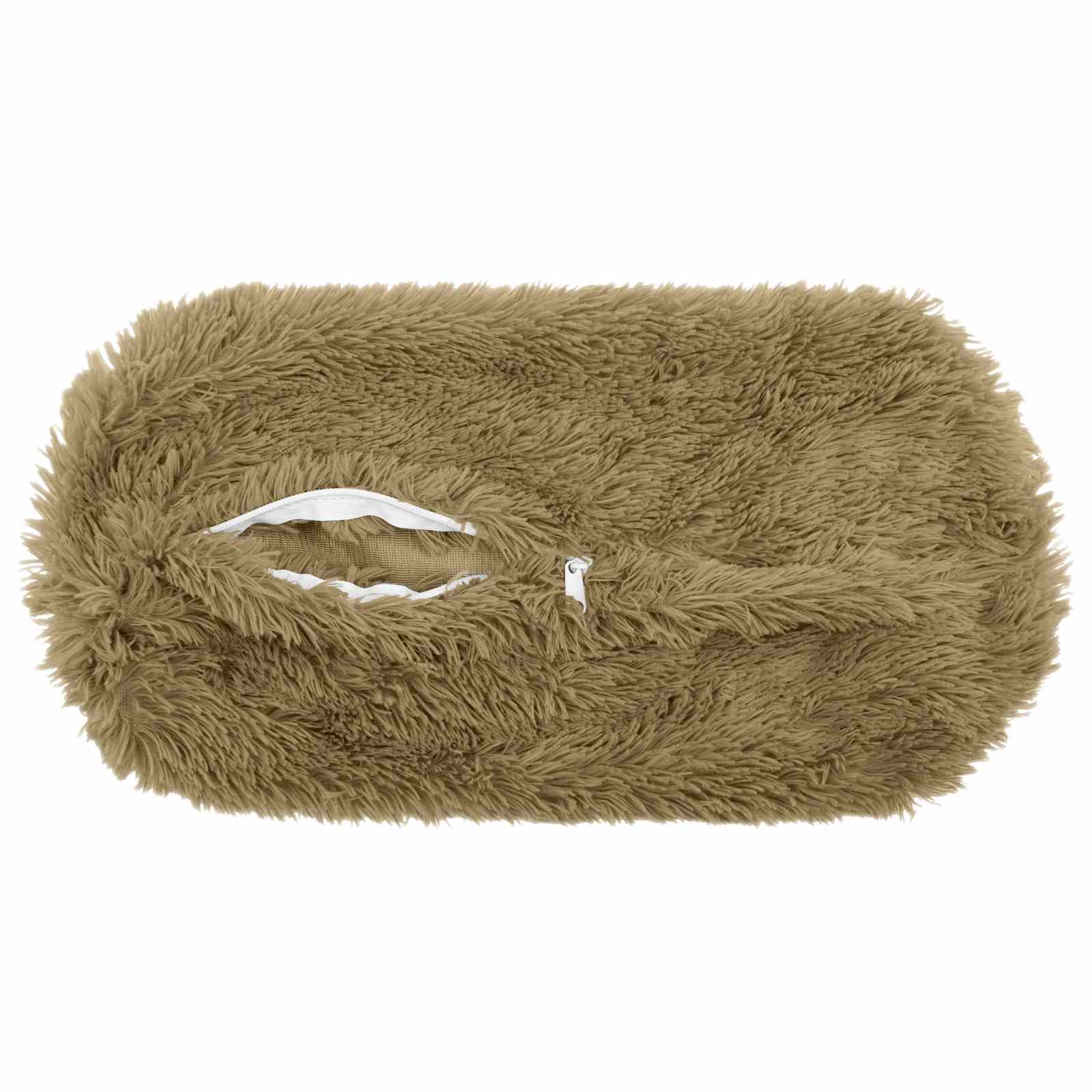 Kussen met kussen HEERLEN 2 st Lichtgrijs PV Fleece image 4
