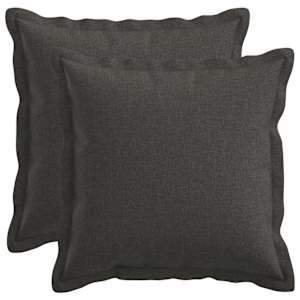 vidaXL Padi padjaga HOUTEN 2 tk Tumehall Kunstlinen