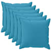 vidaXL Padi 6 tk HOUTEN Helesinine 30 x 30 cm Pol&uuml;ester