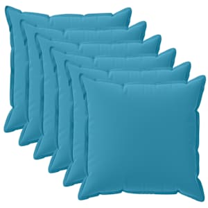vidaXL Padi 6 tk HOUTEN Helesinine 30 x 30 cm Pol&uuml;ester