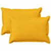vidaXL Padi padjaga HOUTEN 2 tk Helekollane Kunstlinen